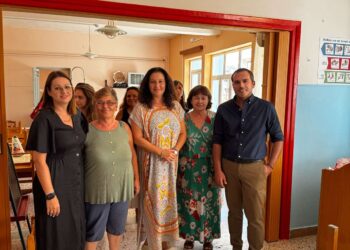 ΔΗΜΟΣ ΠΥΡΓΟΥ: Επίσκεψη Αντιδημάρχου στον Δημοτικό Παιδικό Σταθμό και πρώτες παρεμβάσεις αναβάθμισης
