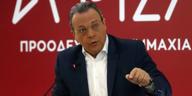 Ο Σωκράτης Φάμελλος σήμερα στην Ηλεία