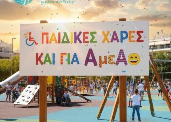 ΠΕΡΙΦΕΡΕΙΑ ΔΥΤΙΚΗΣ ΕΛΛΑΔΑΣ: Δημοπρατούνται 19 παιδικές χαρές προσβάσιμες και σε παιδιά με αναπηρίες