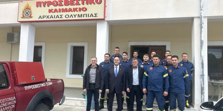 ΑΡΧΑΙΑ ΟΛΥΜΠΙΑ: Επίσκεψη Γενικών Γραμματέων για Εποπτεία και Θωράκιση των Πληγέντων Περιοχών από τις Πυρκαγιές του Αυγούστου