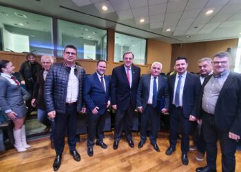 ΔΗΜΟΣ ΑΝΔΡΑΒΙΔΑΣ – ΚΥΛΛΗΝΗΣ: Ο Δήμαρχος Γιάννης Λέντζας τίμησε τους Ολυμπιονίκες στην Αρχαία Ολυμπία