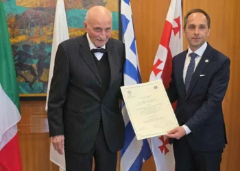 ΔΗΜΟΣ ΑΡΧΑΙΑΣ ΟΛΥΜΠΙΑΣ: Επίτιμος Δημότης Αρχαίας Ολυμπίας ο Giorgi Shkhvatsbaia