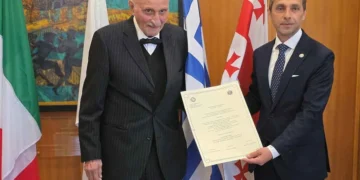 ΔΗΜΟΣ ΑΡΧΑΙΑΣ ΟΛΥΜΠΙΑΣ: Επίτιμος Δημότης Αρχαίας Ολυμπίας ο Giorgi Shkhvatsbaia