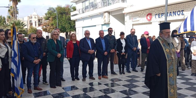 ΔΗΜΟΣ ΗΛΙΔΑΣ: Τίμησε την επέτειο της εξέγερσης του Πολυτεχνείου