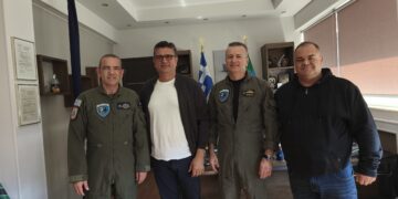 ΔΗΜΟΣ ΑΝΔΡΑΒΙΔΑΣ – ΚΥΛΛΗΝΗΣ: Ενίσχυση των δεσμών με την 117 Πτέρυγας Μάχης