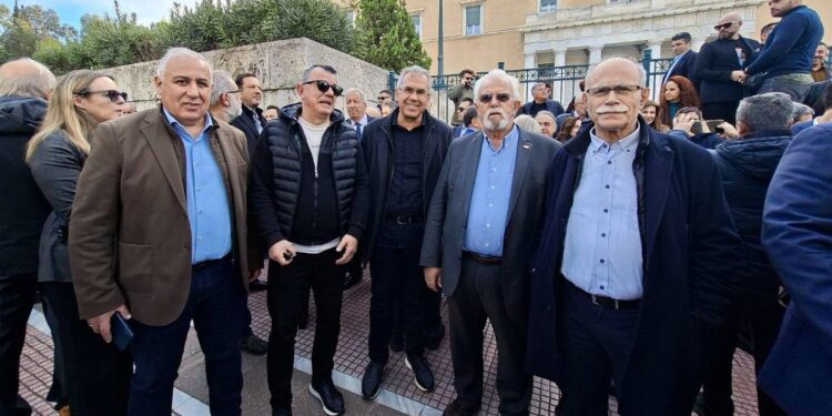 O Δήμαρχος Ήλιδας συμμετείχε ενεργά  στη Συγκέντρωση Διαμαρτυρίας της ΚΕΔΕ