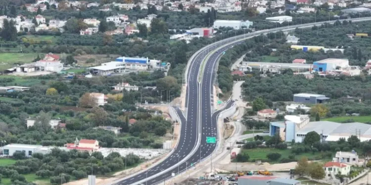 Στην κυκλοφορία ο αυτοκινητόδρομος Πατρών – Πύργου