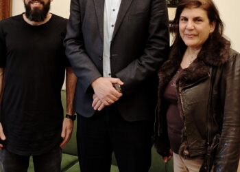 ΣΥΜΠΟΛΙΤΕΙΑ ΟΛΥΜΠΙΑΣ: Μέλη ενημέρωσαν τον κ. Διον. Καλαματιανό για τα έργα και τις προοπτικές του “Μονοπατιού της Εκεχειρίας”