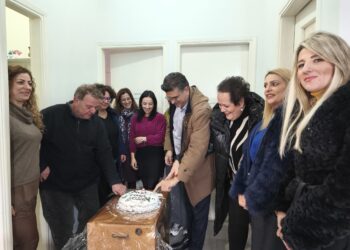 ΔΗΜΟΣ ΑΝΔΡΑΒΙΔΑΣ – ΚΥΛΛΗΝΗΣ: Κοπή Πρωτοχρονιάτικης Πίτας στις Κοινωνικές Δομές του Δήμου!