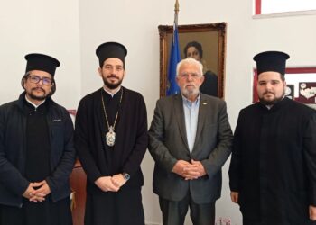 Ο Μητροπολίτης Μεξικού, Κεντρικής – Νοτίου Αμερικής και νήσων Καραϊβικής κ.κ. Ιάκωβος επισκέφθηκε την Αμαλιάδα για τους εορτασμούς του Πολιούχου
