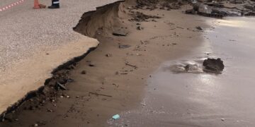 ΔΗΜΟΣ ΠΥΡΓΟΥ: Προσωρινή διακοπή κυκλοφορίας στο παραλιακό οδικό δίκτυο στη θέση Μούτελη