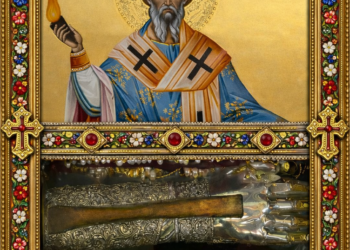 ΙΕΡΟΣ ΝΑΟΣ ΑΓΙΟΥ ΣΠΥΡΙΔΩΝΟΣ ΠΥΡΓΟΥ: Έλευση δεξιάς χειρός του Αγίου Σπυρίδωνος από την Κέρκυρα στον Πύργο