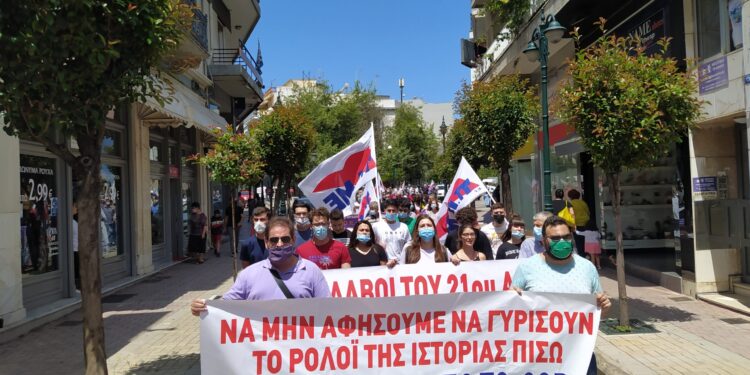 Σωματείο Εργαζομένων στις Εμπορικές επιχειρήσεις και τις Υπηρεσίες Ν. Ηλείας – Συνδικάτο Οικοδόμων Ν. Ηλείας – Σωματείο Συνταξιούχων ΙΚΑ Πύργου