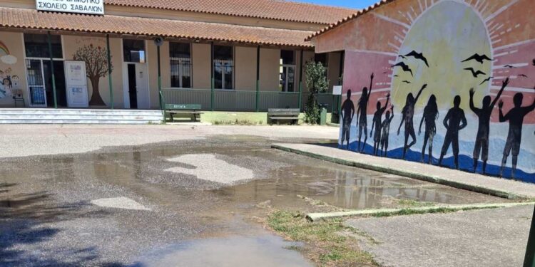 ΔΗΜΟΣ ΗΛΙΔΑΣ: Άμεση παρέμβαση του Δήμου για την αποκατάσταση της βλάβης, στον αγωγό άρδευσης του ΤΟΕΒ στο Δημοτικό Σχολείο και Νηπιαγωγείο Σαβαλίων