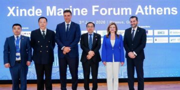 Δρ. Αυγερινοπούλου στο Xinde Marine Forum Athens 2026: “Ελλάδα και Κίνα μπορούν να συνδιαμορφώσουν την πράσινη μετάβαση της ναυτιλίας και της προστασίας των ωκεανών”
