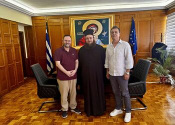 Νίκος Κοροβέσης: Συναντήσεις με τον Έξαρχο του Παναγίου Τάφου εν Ελλάδι και προέδρους τοπικών κοινοτήτων της Ηλείας!