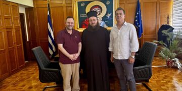 Νίκος Κοροβέσης: Συναντήσεις με τον Έξαρχο του Παναγίου Τάφου εν Ελλάδι και προέδρους τοπικών κοινοτήτων της Ηλείας!