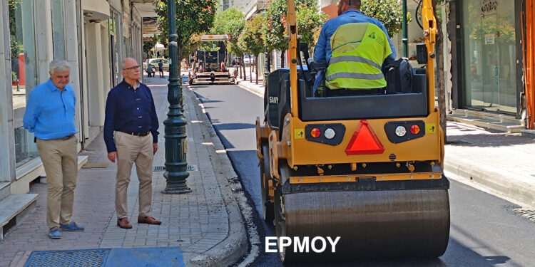 Σε εξέλιξη έργα ασφαλτόστρωσης στον Πύργο και σε κοινότητες!