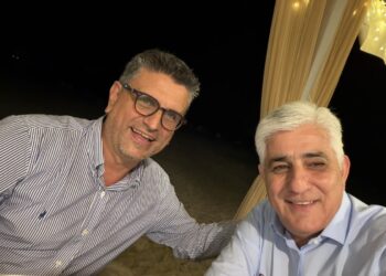 ΔΗΜΟΣ ΑΝΔΡΑΒΙΔΑΣ – ΚΥΛΛΗΝΗΣ: Συνάντηση εργασίας του Δημάρχου  Γιάννη Λέντζα με τον Γενικό Γραμματέα της ΚΕΔΕ, Δημήτρη Καφαντάρη