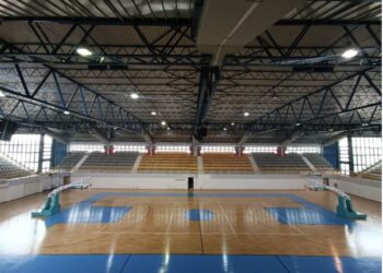 Εκσυγχρονισμός του Κλειστού Γυμναστηρίου Πύργου «Γ. Βασιλακόπουλος» με νέο ηλεκτρονικό εξοπλισμό FIBA από την Ε.Ο.Κ.