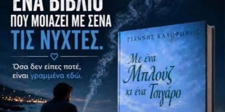 ΠΟΛΙΤΙΣΤΙΚΟΣ ΚΑΙ ΑΙΜΟΔΟΤΙΚΟΣ ΣΥΛΛΟΓΟΣ “ΛΕΤΡΙΝΑ” ΑΓΙΟΥ ΙΩΑΝΝΗ: Η ποίηση του Γιάννη Καλόφωνου “Με ένα μπλουζ και ένα τσιγάρο” κάτω από τον έναστρο ουρανό