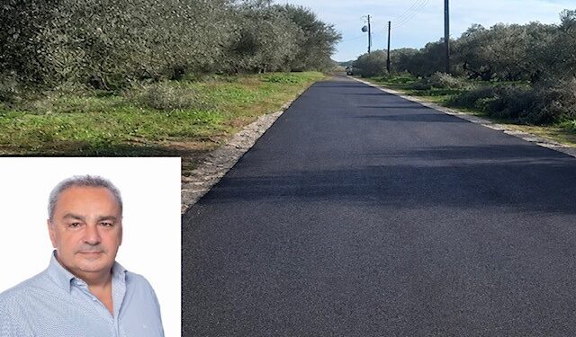 ΔΗΜΟΣ ΠΗΝΕΙΟΥ: 3 εκατομμύρια ευρώ για την αγροτική οδοποιία
