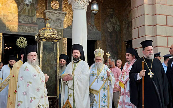 Ο Σεβασμιώτατος Μητροπολίτης μας κ.κ. Αθανάσιος Β’ στις εορταστικές εκδηλώσεις για τον Άγιο Διονύσιο στη Ζάκυνθο