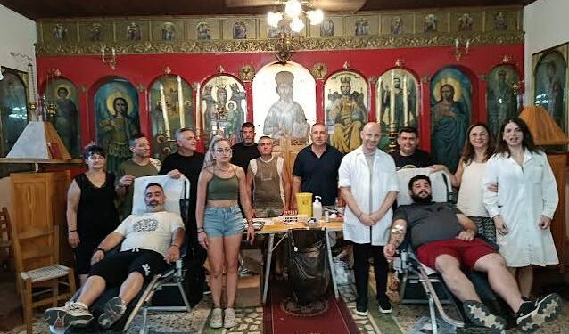 ΣΥΛΛΟΓΟΣ ΟΙΚΙΣΤΩΝ ΣΠΙΑΝΤΖΑΣ: Επιτυχημένη η Εθελοντική Αιμοδοσία του Συλλόγου Οικιστών Σπιάντζας
