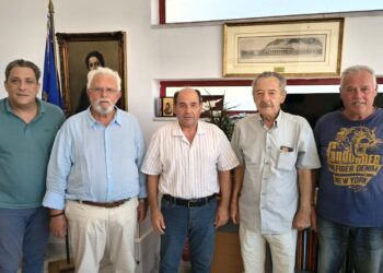 ΔΗΜΟΣ ΗΛΙΔΑΣ: Συνάντηση του Δημάρχου Χρήστου Χριστοδουλόπουλου με τον αναπλ. Τομεάρχη Υγείας της ΕΛ.Α.Σ. Γιώργο Μπουλμπασάκο