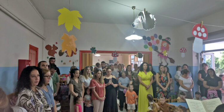 Πραγματοποιήθηκε ο αγιασμός στον 1ο Παιδικό Σταθμό Πύργου (Λιούρδειο)