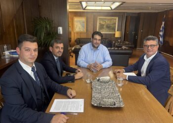 ΔΗΜΟΣ ΑΝΔΡΑΒΙΔΑΣ – ΚΥΛΛΗΝΗΣ: Συνάντηση του Δημάρχου Ανδραβίδας-Κυλλήνης με την ηγεσία του Υπουργείου Εσωτερικών για θέματα υποδομών και ανάπτυξης