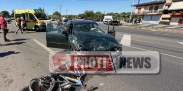 Σφοδρή καραμπόλα τριών οχημάτων με θύμα 17χρονο ΡΟΜΑ