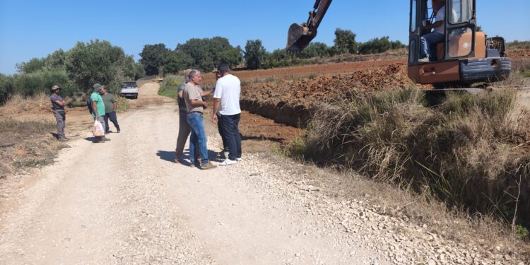 ΔΗΜΟΣ ΑΝΔΡΑΒΙΔΑΣ – ΚΥΛΛΗΝΗΣ: Αντιπλημμυρικά έργα στην Μέλισσα
