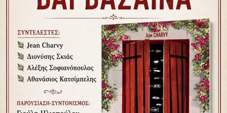 Παρουσίαση του βιβλίου “ΒΑΡΒΑΣΑΙΝΑ” το Σάββατο στο Λάτσειο