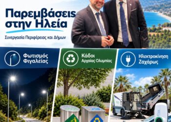 Με συνεργασία Περιφέρειας και Δήμων, οι παρεμβάσεις γίνονται πράξη στην Ηλεία!