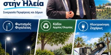 Με συνεργασία Περιφέρειας και Δήμων, οι παρεμβάσεις γίνονται πράξη στην Ηλεία!