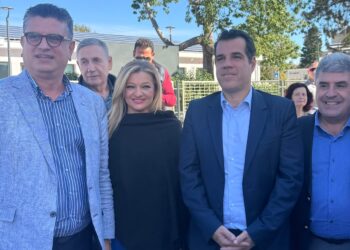 ΔΙΟΝΥΣΙΑ ΑΥΓΕΡΙΝΟΠΟΥΛΟΥ: Για την επίσκεψη του Θ. Πλεύρη στην Ηλεία και τα εγκαίνια του νέου αεροστηριζόμενου θόλου (air dome) στη Βάρδα