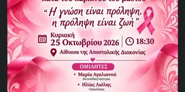 “Η γνώση είναι πρόληψη, η πρόληψη είναι ζωή”