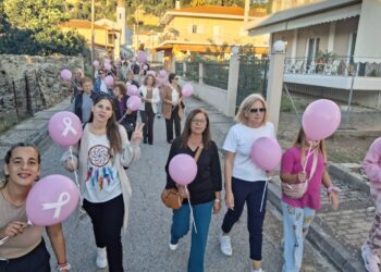 Σύλλογος Γυναικών Βώλακα: Μήνυμα ζωής και πρόληψης για τον καρκίνο του μαστού (φωτος)