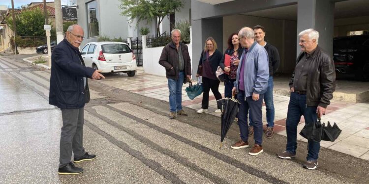 ΔΗΜΟΣ ΠΥΡΓΟΥ: Εγκαταστάθηκε ο εργολάβος για την αποκατάσταση της οδού Γορτυνίας
