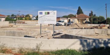 ΔΗΜΟΣ ΠΗΝΕΙΟΥ: Σε πλήρη εξέλιξη η ανάπλαση της περιοχή γύρω και επί της πλατείας της Καθολικής!