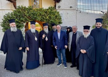 ΠΕΡΙΦΕΡΕΙΑΚΗ ΕΝΟΤΗΤΑ ΗΛΕΙΑΣ: Θερμή υποδοχή στον Μητροπολίτη Λήμνου κ. Ιερόθεο Γ΄ στην Ηλεία από τον Αντιπεριφερειάρχη Νίκο Κοροβέση