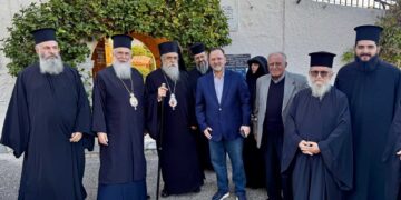 ΠΕΡΙΦΕΡΕΙΑΚΗ ΕΝΟΤΗΤΑ ΗΛΕΙΑΣ: Θερμή υποδοχή στον Μητροπολίτη Λήμνου κ. Ιερόθεο Γ΄ στην Ηλεία από τον Αντιπεριφερειάρχη Νίκο Κοροβέση